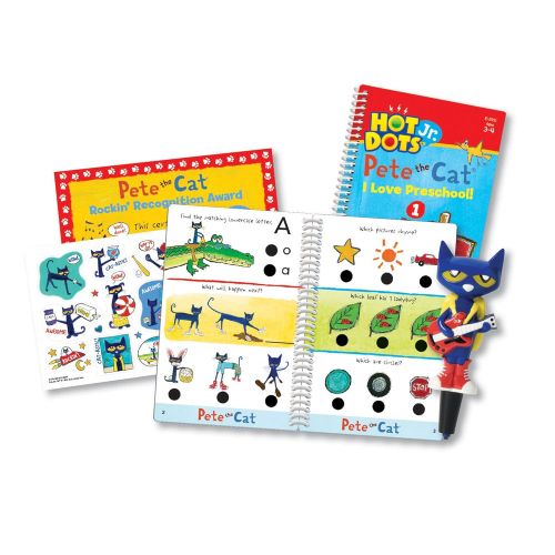  Educational Insights Hot Dots Jr. Pete the Cat I Love Preschool! Set