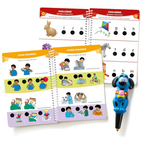  Educational Insights Hot Dots Jr. Lets Master Pre-K Reading Set with Ace Pen
