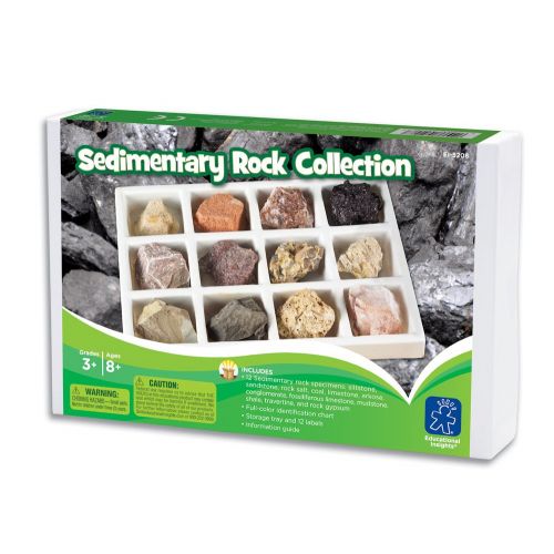  Educational Insights Sedimentary Rock Collection