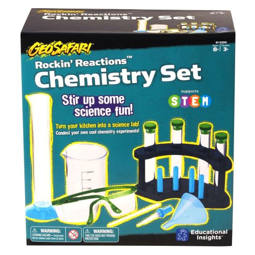  Educational Insights GeoSafari Rockin Reactions Chemistry Set