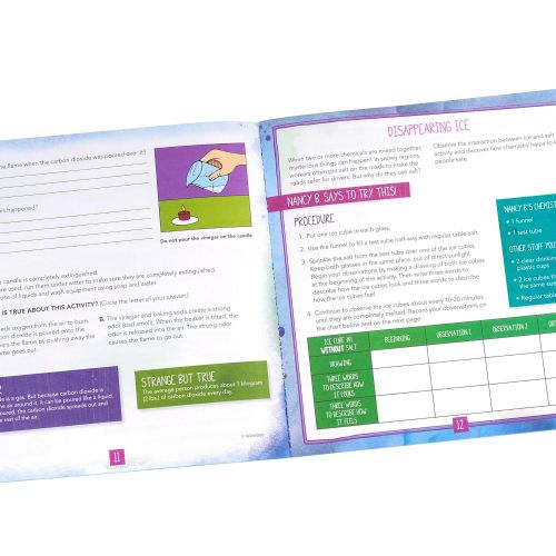  Educational Insights Nancy Bs Science Club Stir-It-Up Chemistry Lab & Kitchen Experiments Journal