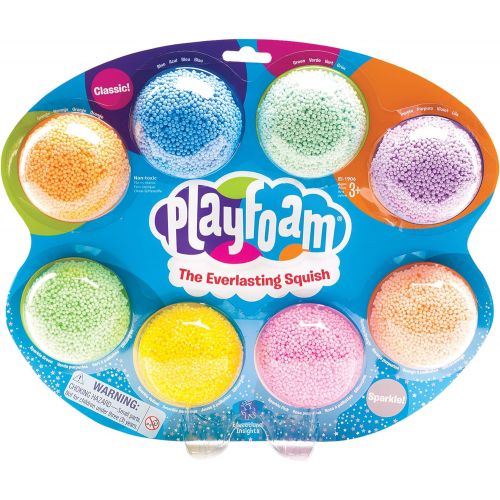  [아마존베스트]Educational Insights Playfoam Combo 8-Pack: Playfoam Never Dries Out!