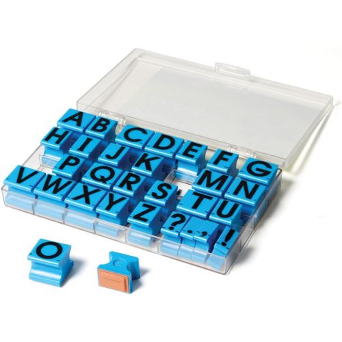  [아마존베스트]Educational Insights Alphabet Rubber Stamps - Uppercase 5/8