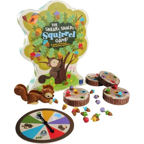  [아마존베스트]Educational Insights The Sneaky, Snacky Squirrel Toddler & Preschool Board Game