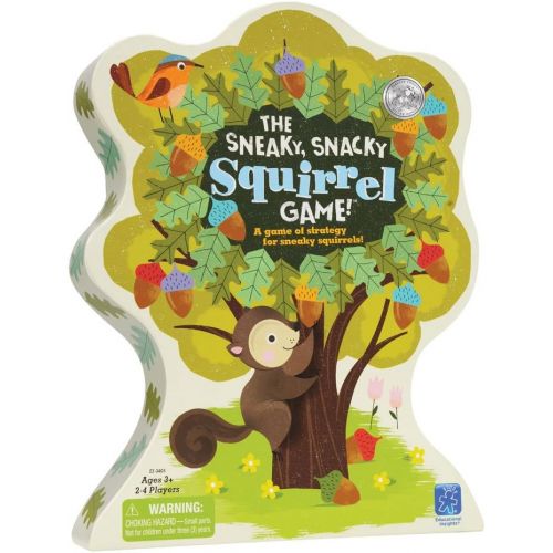  [아마존베스트]Educational Insights The Sneaky, Snacky Squirrel Toddler & Preschool Board Game