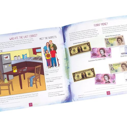  [아마존베스트]Educational Insights Nancy Bs Science Club Crime Solver Scope and Forensic Activity Journal