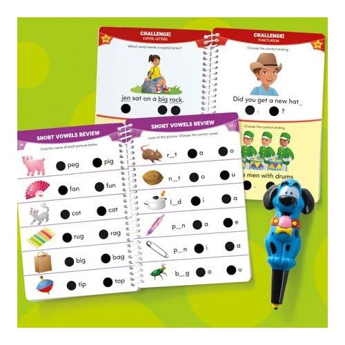  [아마존베스트]Educational Insights Hot Dots Jr. Lets Master Kindergarten Reading Set with Ace Pen