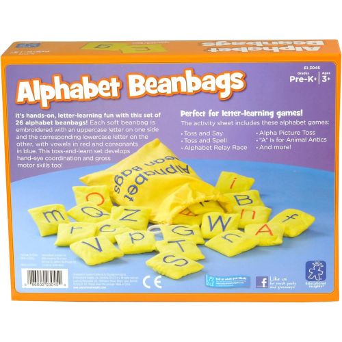  [아마존베스트]Educational Insights Alphabet Beanbags