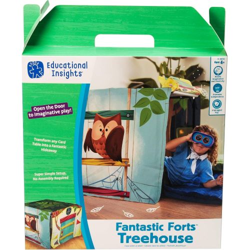  [아마존베스트]Educational Insights 3656 Fantastic Forts Treehouse Adventure Set, , Multicolor