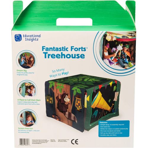  [아마존베스트]Educational Insights 3656 Fantastic Forts Treehouse Adventure Set, , Multicolor
