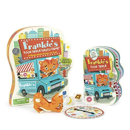  Educational Insights Frankies Food Truck Fiasco Game! & Board Book