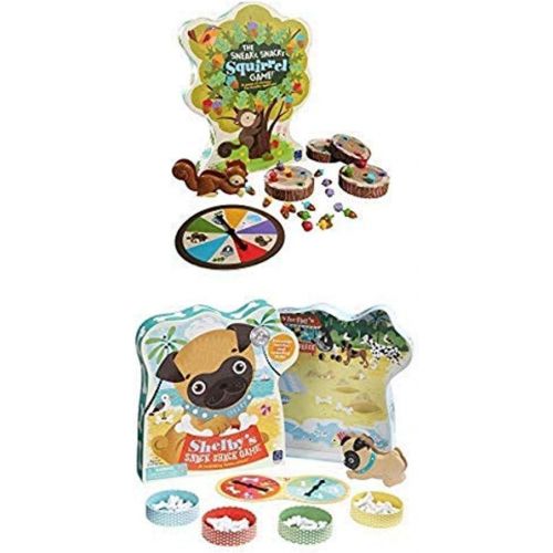  Educational Insights The Sneaky, Snacky Squirrel Game & Shelbys Snack Shack Game. Preschool Board Games, Practice Color Recognition, Counting & Fine Motor Skills