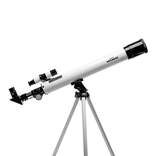  Educational Insights GeoSafari Vega 600 Telescope, Telescope for Kids & Adults Beginners, Supports STEM Learning, Great to Explore Space, Moon, Stars