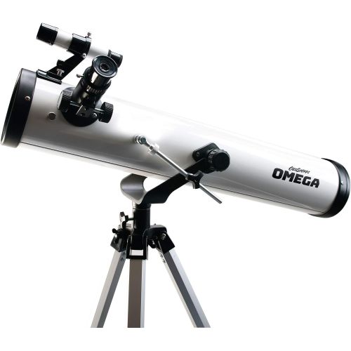  Educational Insights GeoSafari Omega Reflector Telescope, Telescope for Kids & Adults, Supports STEM Learning, Great to Explore Space, Moon, & Stars