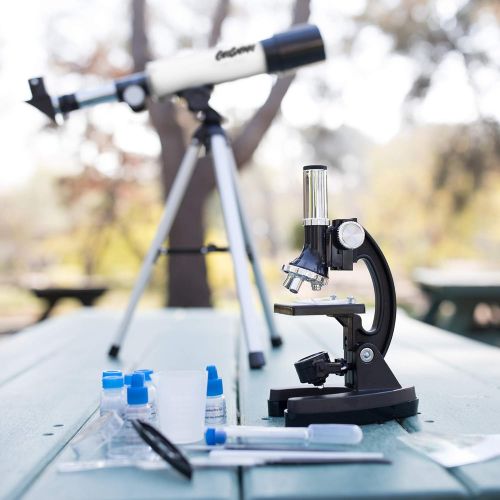  Educational Insights GeoSafari Telescope & Microscope Set, 2-in-1 Set, STEM Learning, Ages 8+