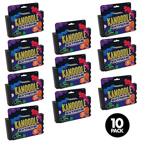  Educational Insights Kanoodle Extreme Party Pack of 10, Ages 8 and up, 303 Brain-tickling Puzzles