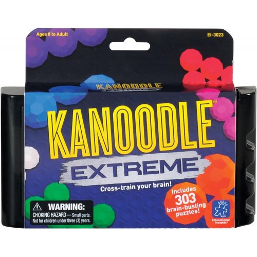  Educational Insights Kanoodle Extreme Party Pack of 10, Ages 8 and up, 303 Brain-tickling Puzzles