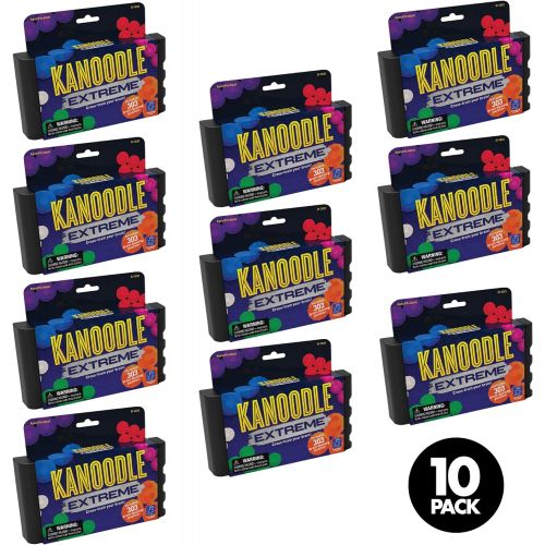  Educational Insights Kanoodle Extreme Party Pack of 10, Ages 8 and up, 303 Brain-tickling Puzzles