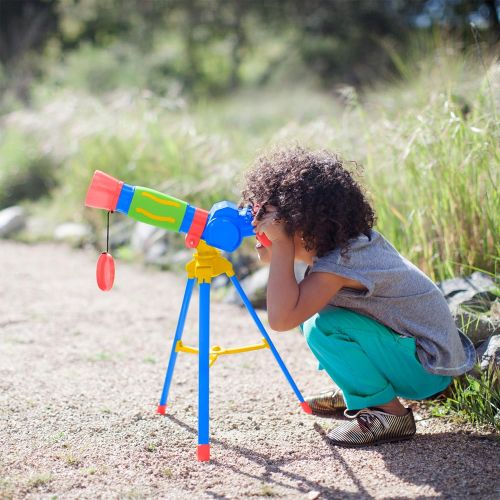  Educational Insights GeoSafari Jr. My First Telescope, STEM Toy for Kids, Telescope for Kids, Ages 4+, Brand New Look