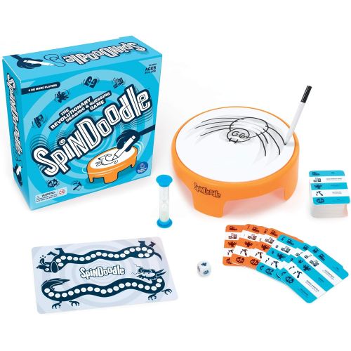  Educational Insights Spindoodle, A Drawing & Guessing Game, Perfect for Family Game Night, Ages 8+