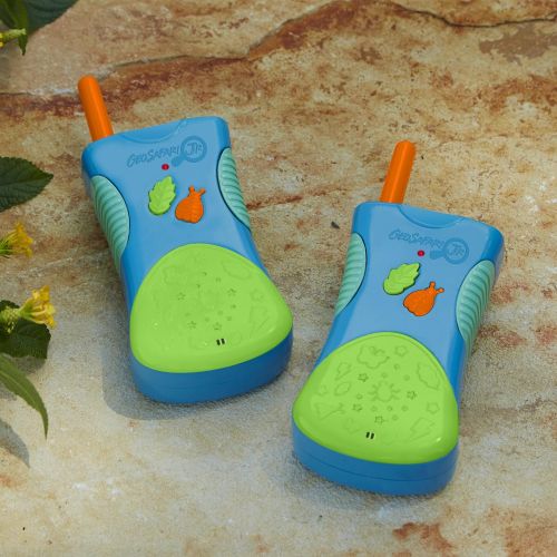  Educational Insights GeoSafari Jr. Walkie Talkies, Easy To Use & Durable For Kids Ages 4+