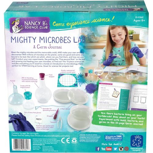  Educational Insights Nancy Bs Science Club Mighty Microbes Lab & Germ Journal