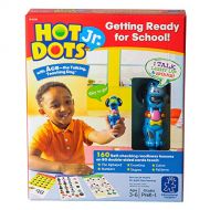 Educational Insights Hot Dots Jr. Getting Ready For School Set, Includes Hot Dots Pen, PreK & K Readiness