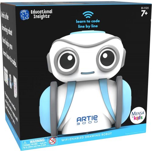  Educational Insights Artie 3000 The Coding Robot: STEM Toy, Coding Robot for Kids 7+