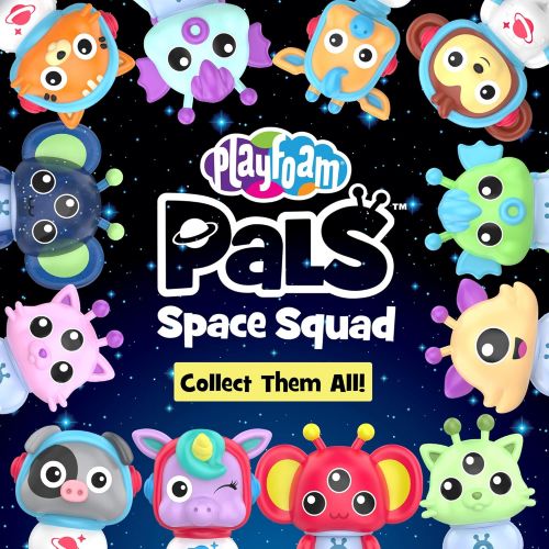  Educational Insights Playfoam Pals Space Squad 6-Pack, Non-Toxic, Never Dries Out, 5 Surprises Inside, Sensory, Shaping Fun, Arts & Crafts For Kids, Perfect for Ages 5+