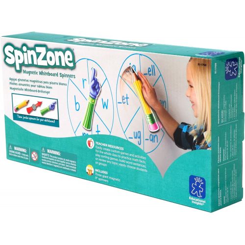  Educational Insights Spinzone Magnetic Whiteboard Spinners