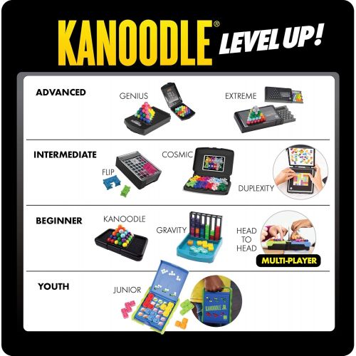  Educational Insights Kanoodle Gravity | Brain Bending Puzzle Game for Kids, Teens & Adults | 1 or 2 Players