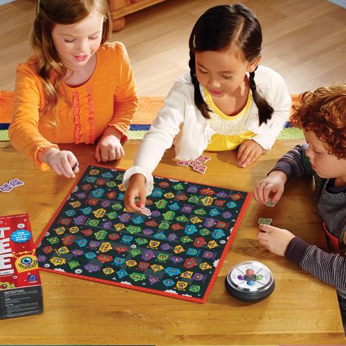  Educational Insights Robot Face Race, Fast Paced Color Recognition Matching Game, for Ages 4+