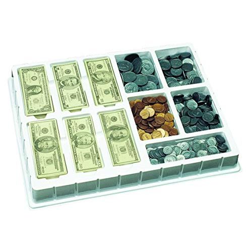  Educational Insights Play Money Deluxe: Over 700 Pieces of Play Money for Currency, Counting Skills & Pretend Play, Ages 5+