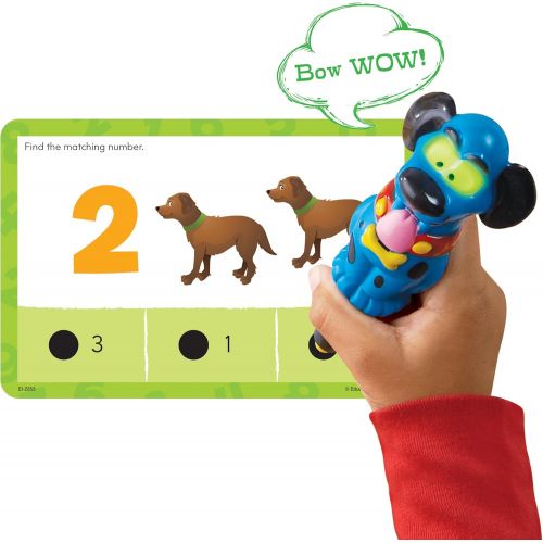  Educational Insights Hot Dots Jr. Numbers and Counting Card Set, Preschool and Kindergarten Readiness