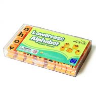 Educational Insights Alphabet Rubber Stamps - Lowercase 5/8, Set of 26 Letters and 4 Punctuation Marks: Perfect for Homeschool & Classroom, Ages 4+