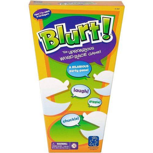  Educational Insights Blurt! Word Game, Includes Over 1200 Clues, Perfect Family Game for Ages 7 and Up