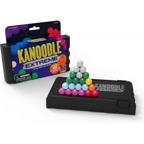  Educational Insights Kanoodle Extreme | Brain Twisting 2-D & 3-D Puzzle Game for Kids, Teens & Adults | Featuring over 300 Challenges│Perfect Stocking Stuffer