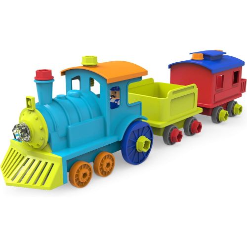  Educational Insights Design & Drill All Aboard Train - Drill Toy, STEM Learning, Multi