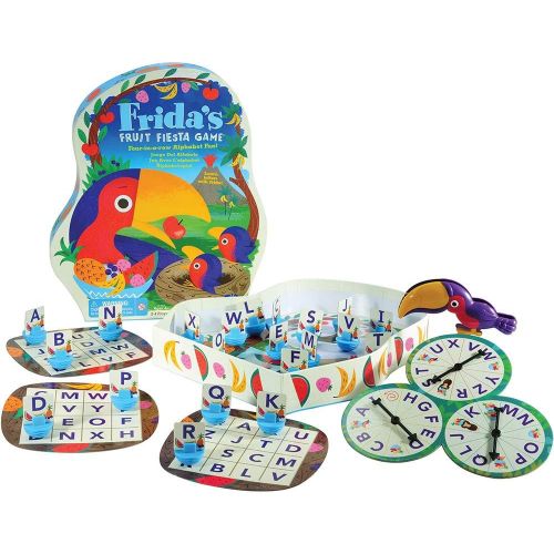  Educational Insights Fridas Fruit Fiesta Game, Alphabet Game for Preschool, Ages 4 and Up