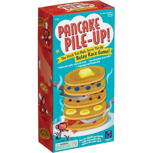  Educational Insights Pancake Pile-Up!, Sequence Relay Game for Preschoolers, Ages 4+
