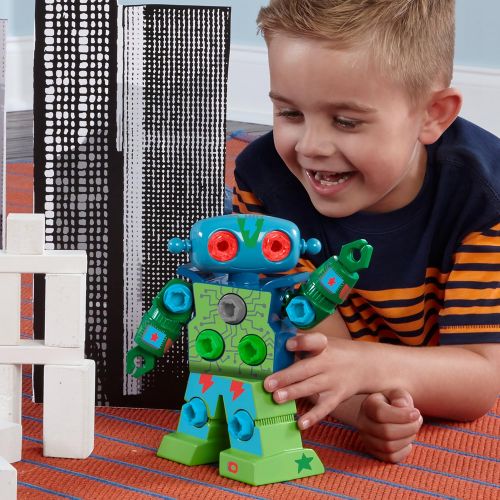  Educational Insights Design & Drill Robot: Kid-Powered Introduction to STEM for Preschoolers, Great Gifts for Boys & Girls 3+