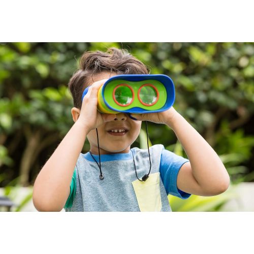  Educational Insights GeoSafari Jr. Kidnoculars, Kids Binoculars, Perfect Outdoor Play for Preschool Science, Perfect Stocking Stuffer for Ages 3+