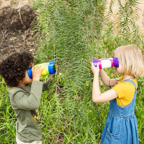  Educational Insights GeoSafari Jr. Kidnoculars, Kids Binoculars, Perfect Outdoor Play for Preschool Science, Perfect Stocking Stuffer for Ages 3+