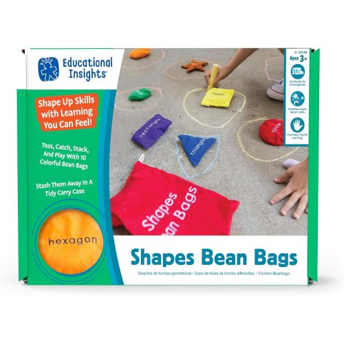 Educational Insights Shapes Beanbags, Learn Shapes, Toddler Toys, Preschool Toys