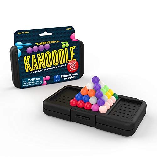  Educational Insights Kanoodle | Brain Twisting 3-D Puzzle Game for Kids, Teens & Adults | Featuring 200 Challenges