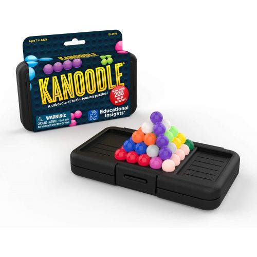  Educational Insights Kanoodle | Brain Twisting 3-D Puzzle Game for Kids, Teens & Adults | Featuring 200 Challenges