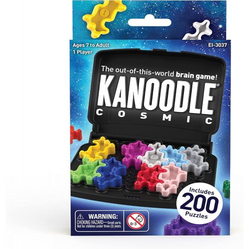  [아마존베스트]Educational Insights Kanoodle Cosmic, Brain Logic Game, Critical Thinking & Brain Teaser Puzzles, Ages 7+