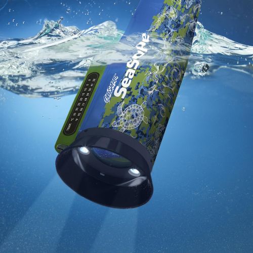  [아마존베스트]Educational Insights GeoSafari SeaScope, Explore Underwater Without Getting Wet, Includes Magnifier & LED Flashlight, Ages 8+