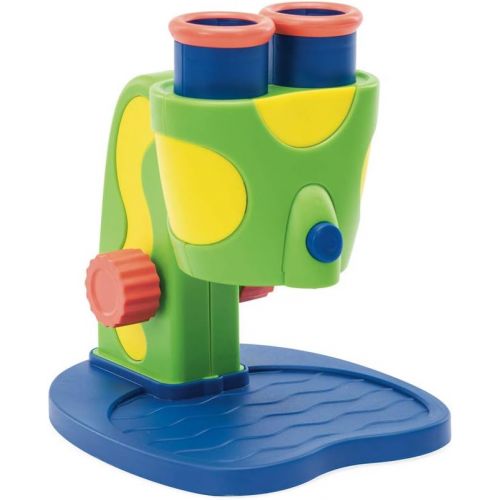  [아마존베스트]Educational Insights GeoSafari Jr. My First Microscope STEM Toy for Preschoolers & GeoSafari Jr. Kidnoculars: Kids Binoculars - Perfect for Preschool Science
