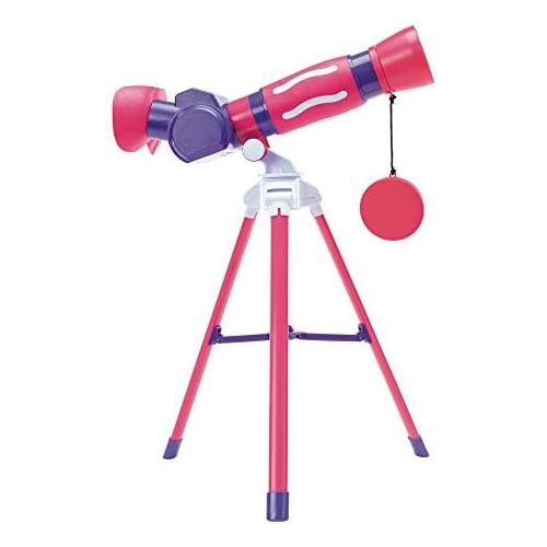  [아마존베스트]Educational Insights GeoSafari Jr. My First Telescope (Pink), STEM Toy for Kids, Telescope for Kids, Ages 4+